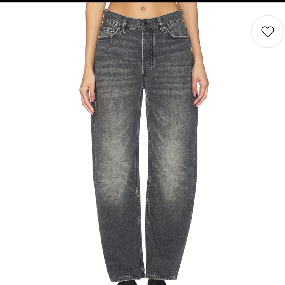 Anine Bing Fritz Jean in Washed Smoke Grey